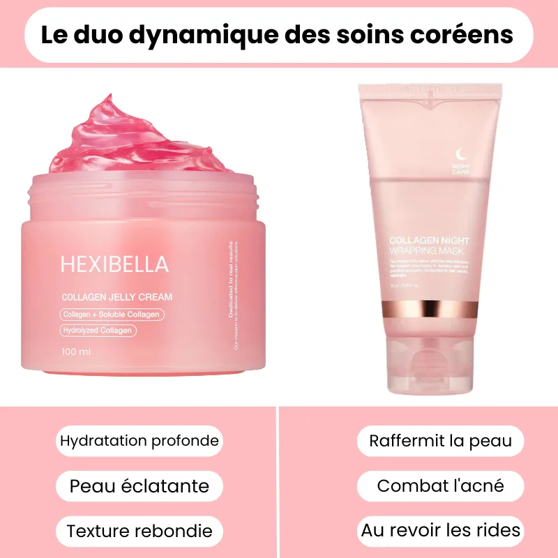 Gelée de collagène et de niacinamide + masque gratuit