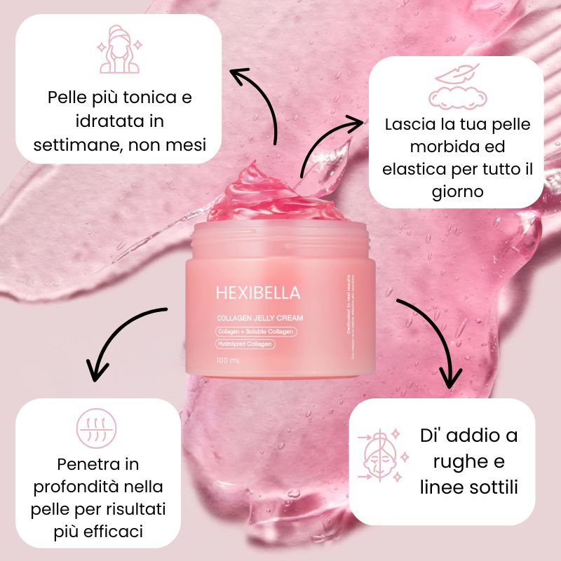 Punto UVP Gelatina di collagene e niacinamide + Maschera al collagene gratuita