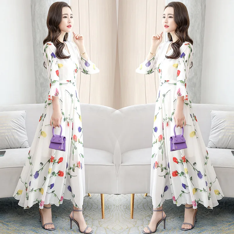 Lexie | Women's Chiffon Floral Dress