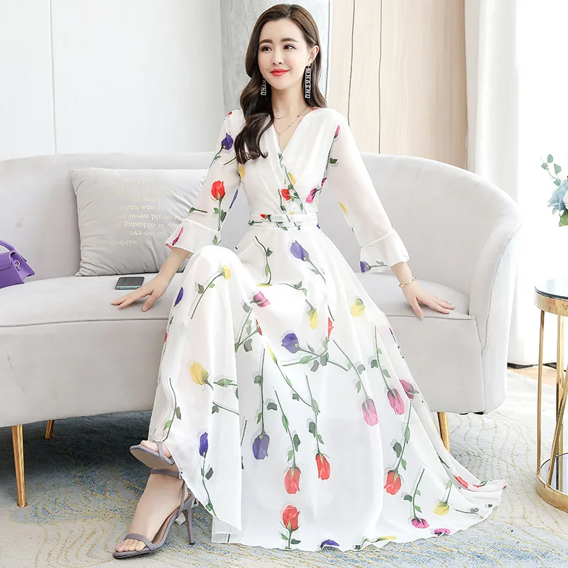 Lexie | Women's Chiffon Floral Dress