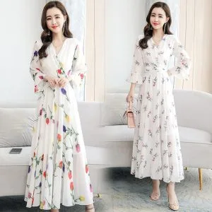Lexie | Women's Chiffon Floral Dress