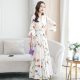 Lexie | Vrouwen Chiffon Bloemen Jurk