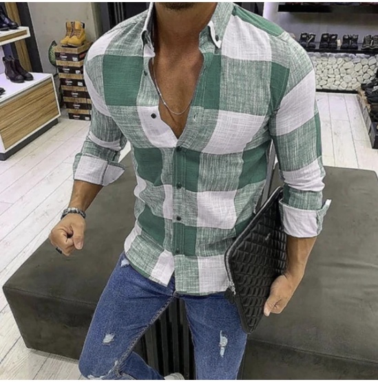 915055411100.jpg Trevor | Camisa de manga larga para hombre