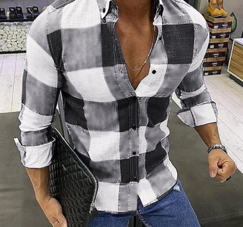 9755251287985.jpg Trevor | Camisa de manga larga para hombre
