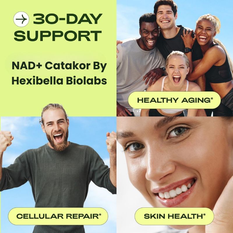 HEXIBELLA (75) FREE NAD+ Gift (60 Capsules)