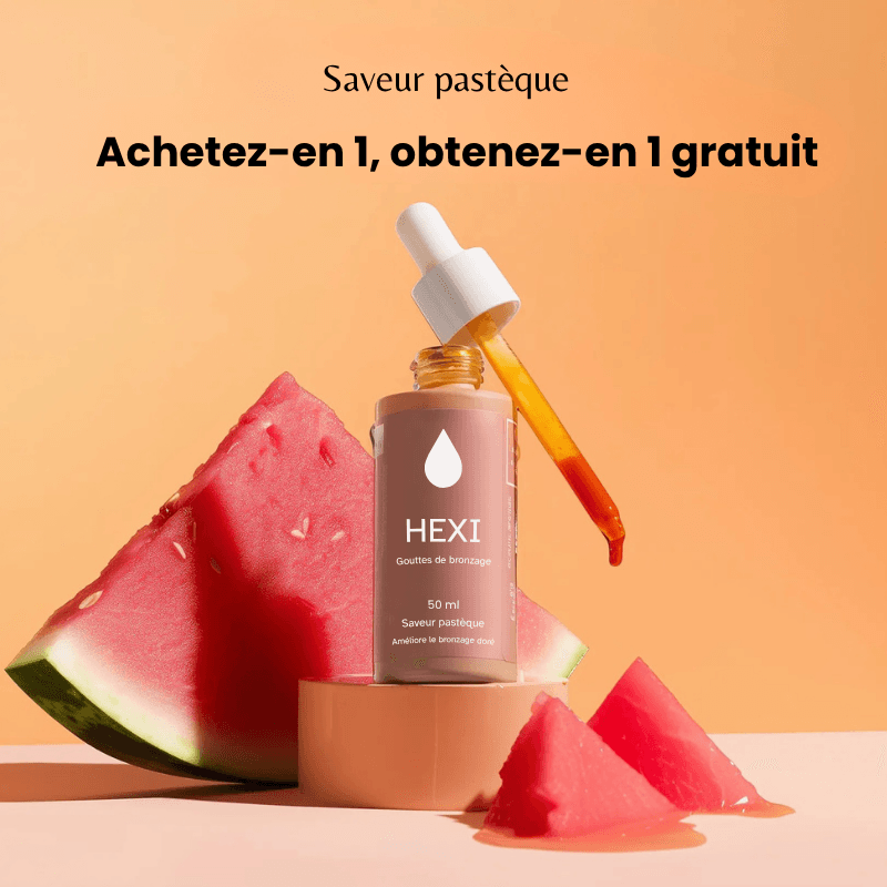 Gouttes de bronzage Hexi GRATUITES