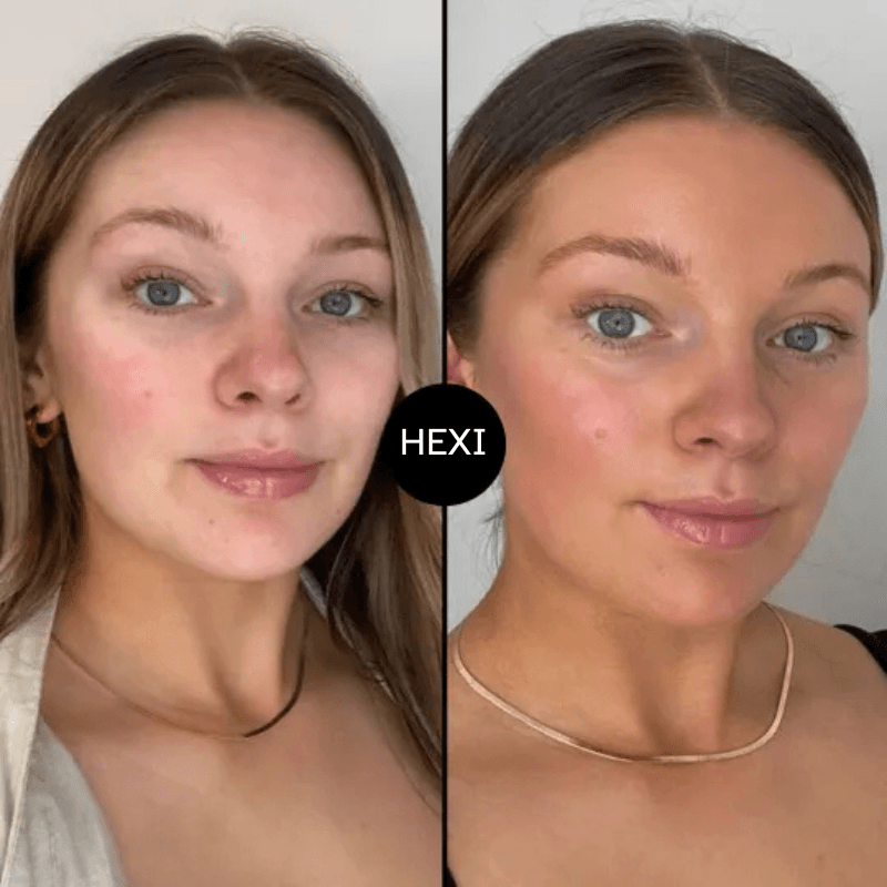 Hexi-beforeandafter (1) FREE Hexi Tanning Drops