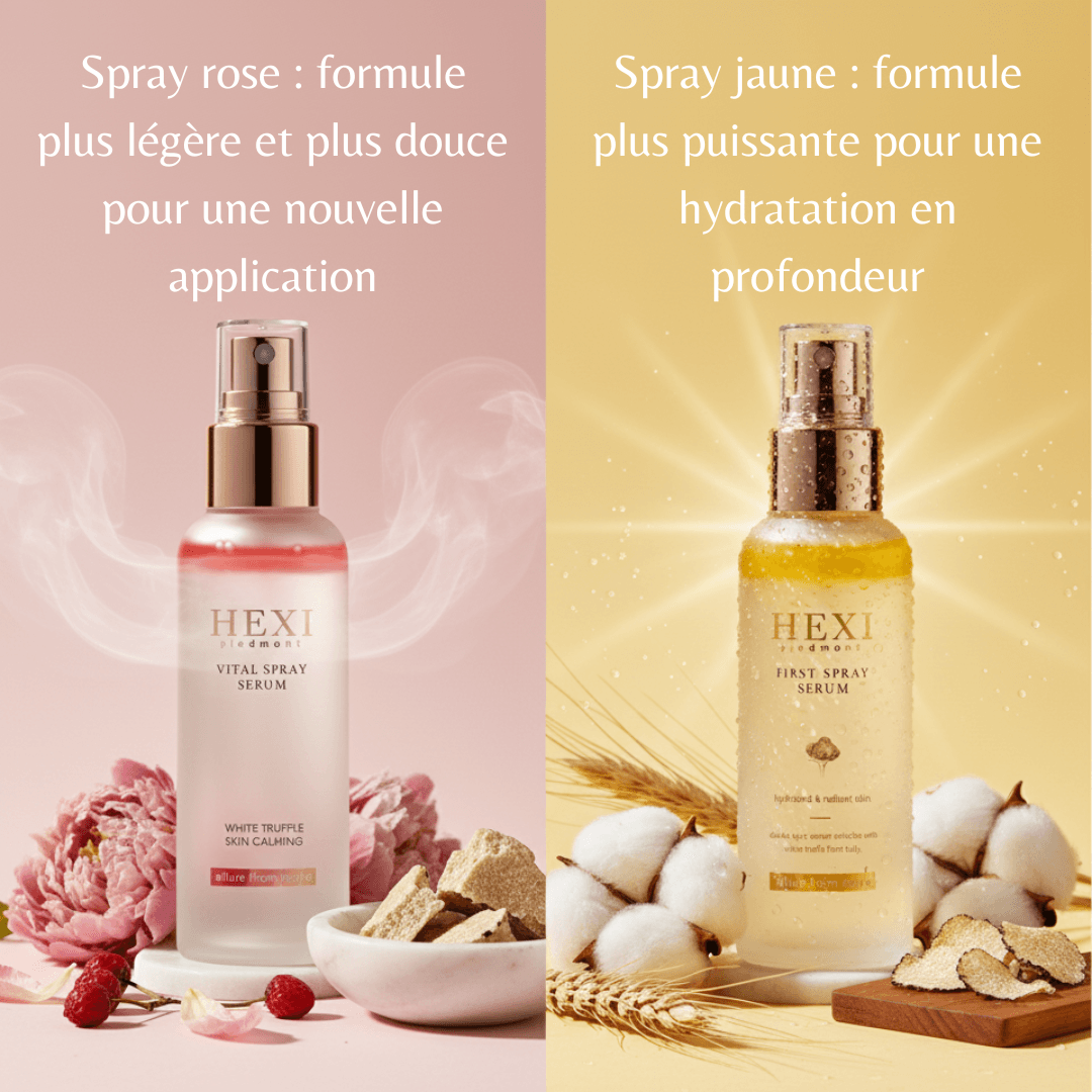 2sprays Set de truffes blanches 3 en 1 Hexi