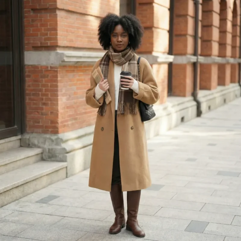 Samuela | Stylish Wool Coat
