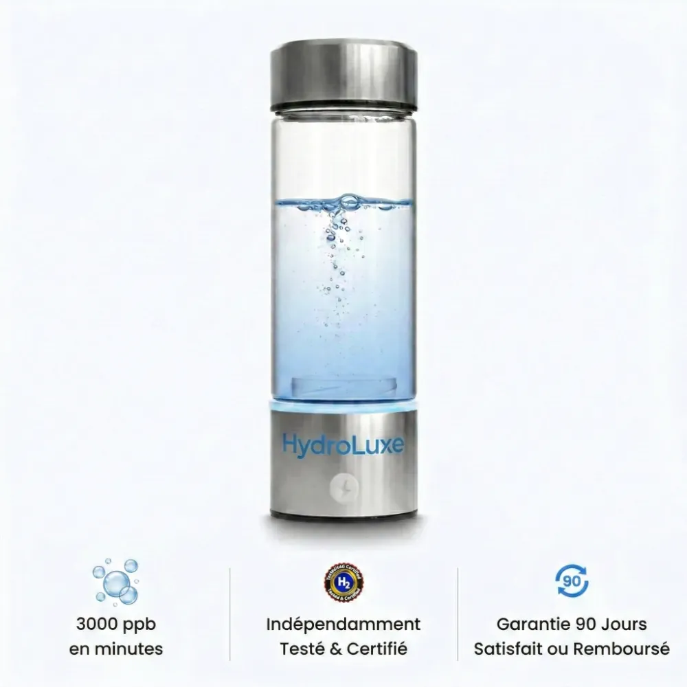 hydrolu29e Bouteille d'hydrogène HydroLuxe