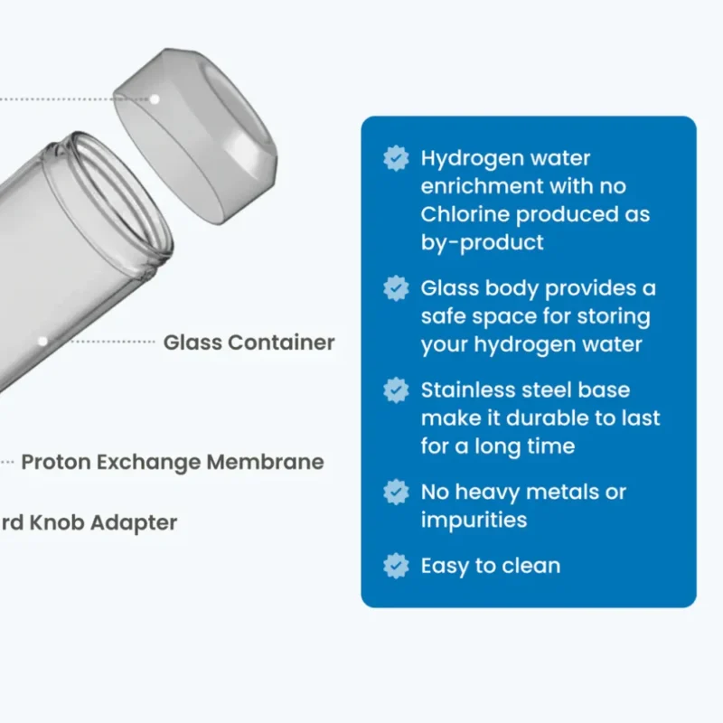 HydroLuxe Hydrogen Bottle
