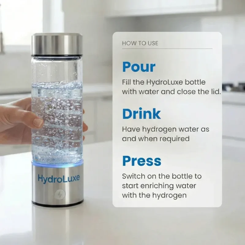 HydroLuxe Hydrogen Bottle