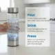 HydroLuxe Hydrogen Bottle